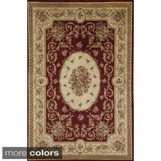 Florence 7724 Traditional Floral Area Rug (7'10 x 10'10)