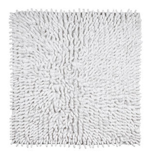 Loopy Chenille Handwoven Square 24 x 24 Bath Rug by Better Trends