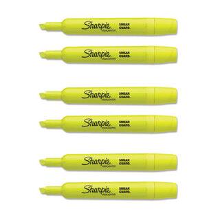 Sharpie / Sanford Marking Pens 25162PP Sharpie Accent Yellow Marker (Pack of 6)