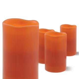 Order Home Collection 4-piece Flameless Candle Set - Pumpkin Spice Scent