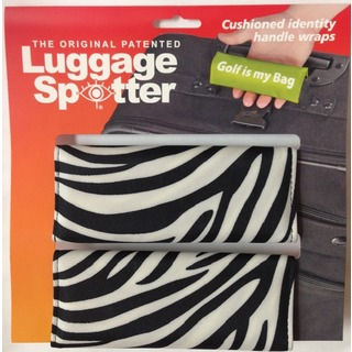 Zebra Print Original Patented Luggage Spotter