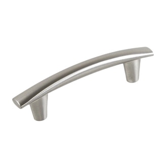 Contemporary 5-1/4 inch Round Arch Design Stainless Steel Finish Cabinet Bar Pull Handle (Case of 25)