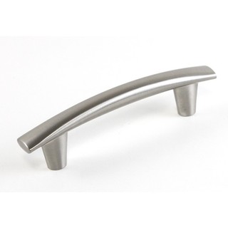 Contemporary 5-1/4 inch Round Arch Design Stainless Steel Finish Cabinet Bar Pull Handle (Case of 10)