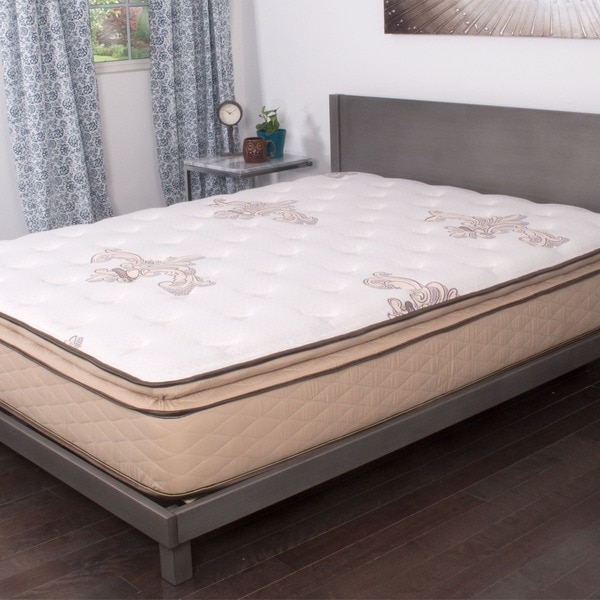 NuForm Quilted Pillow Top 11-inch Twin-size Plush Foam Mattress