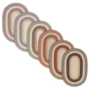 Breckenridge Multicolored Indoor/ Outdoor Braided Rug (2' x 3') - 2' x 3'