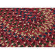 Horizon Multi-colored Reversible Braided Rug (2' x 3') - 2' x 3' - Thumbnail 9