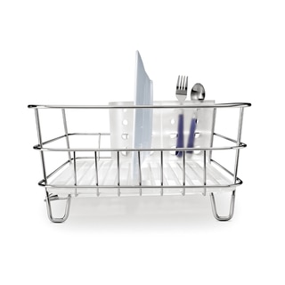 simplehuman Stainless Steel Compact Wire Frame Dish Rack