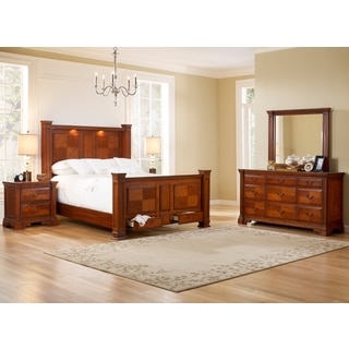 Smithfield Bed Dresser Mirror Nightstands Bedroom Set