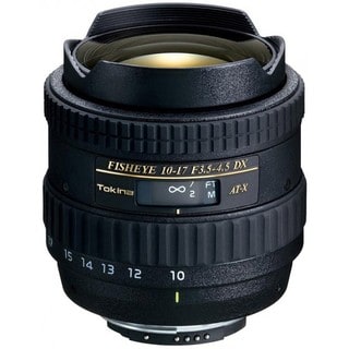 Tokina 10-17mm f/3.5-4.5 AT-X 107 DX AF Fisheye Lens for Nikon DSLR