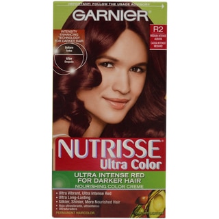 Garnier Nutrisse Nourishing R2 Medium Intense Auburn Permanent Hair Color (1 Application)