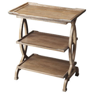 Driftwood Side Table and Handy Shelf