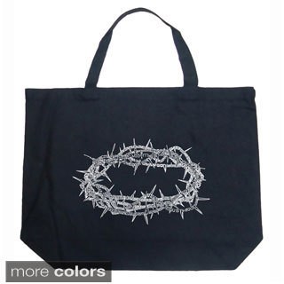 LA Pop Art Crown of Thorns Shopping Tote Bag