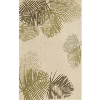 Leaves Outdoor Area Rug (3'3 x 4'11)