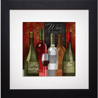 The Wine List I' by Conrad Kutsen Framed Art Print