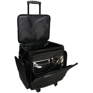 GOGO 300 Arts and Crafts Black Spinner Upright Tote Bag