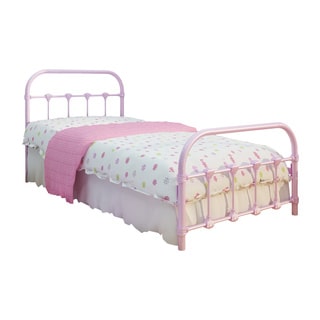 Lindsay Pink Twin Bed