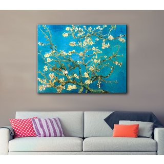 Vincent van Gogh '3-Piece Almond Blossom' gallery wrapped canvas