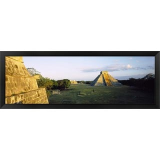 'Chichen Itza, Yucatan, Mexico' Framed Panoramic Photo