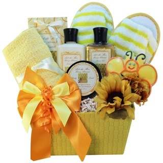Queen Bee Honey Spa Bath and Body Gift Basket
