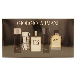 Giorgio Armani Variety Men's 5-piece Fragrance Set