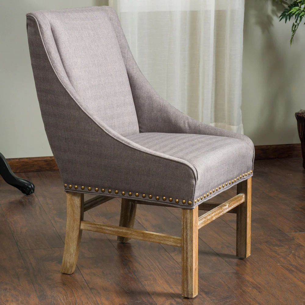 James Upholstered Fabric Dining Chair by Christopher Knight Home