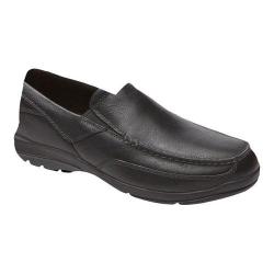 Men's Rockport City Play Two Slip On Black Leather