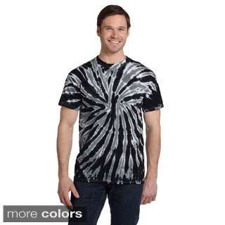Men's Twist Tie-dyed Short-sleeve Cotton T-shirt