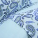 Superior Paisley Reversible Cotton Flannel Duvet Cover Set - Thumbnail 6