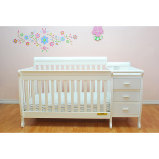 Mikaila Milano 3-in1 Convertible Crib with Toddler Rail