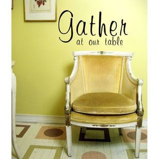Gather at our table Inspirational Vinyl Wall Art