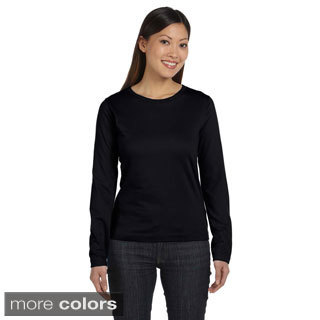 Women's Combed Ringspun Jersey Long Sleeve T-shirt