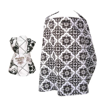 Trend Lab 5-piece Nursing Cover and Burp Cloth Set in Versailles