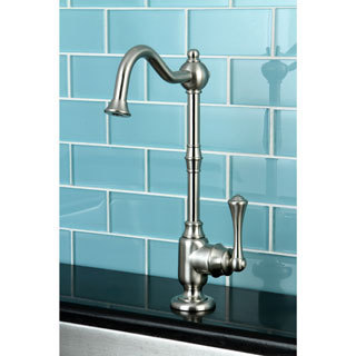 Single-handle Satin Nickel Replacement Drinking Water Filteration Faucet