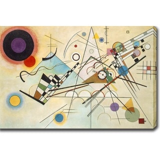 Wassily Kandinsky 'Composition VIII' Oil on Canvas Art