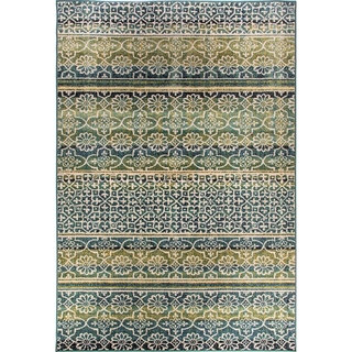 Eternity Striped Moroccan Rug (7.10' x 11.2')