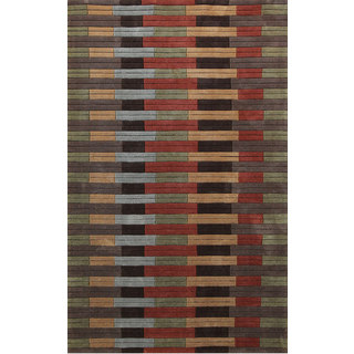 Symphony Color Block Rug (6'7 x 9'6)