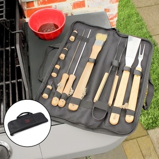 Personalized 11-piece BBQ Tool Set (More options available)