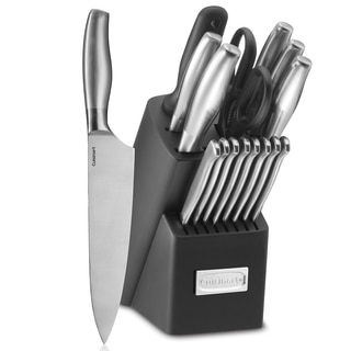 Cuisinart C77SS-17P Artiste Collection 17-piece Stainless Steel Knife Block Set