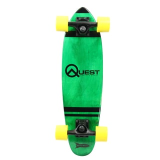 Quest Green Pockit Rockit Cruizer 24-inch Skateboard