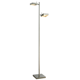 Z-Lite Minimalist 2-light Metal Floor Lamp
