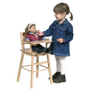 Guidecraft Natural Doll High Chair