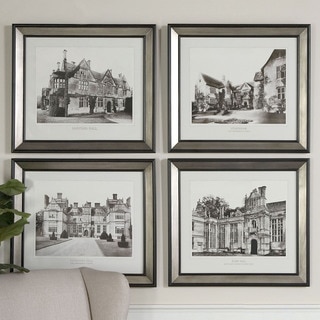 Uttermost Grace Feyock 'English Cottage I, II, III, IV' Framed 4-piece Art Print Set