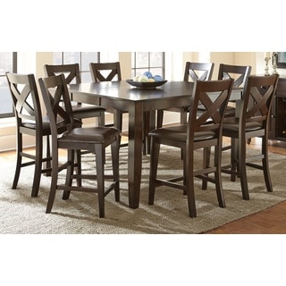 Greyson Living Copley Counter Height Dining Set with Self Storing Leaf