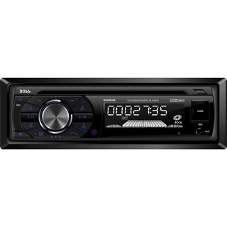 Boss Audio 506UA Single-DIN CD/MP3 Player Receiver, Wireless Remote