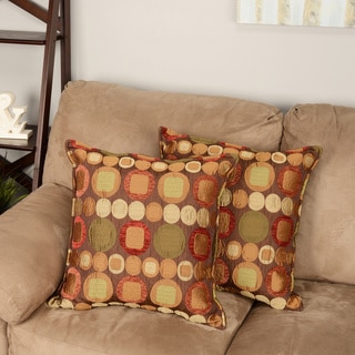 Sherry Kline Metro Spice 20-inch Decorative Throw Pillows (Set of 2)