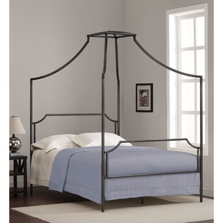Bailey Charcoal Full-size Canopy Bed Frame
