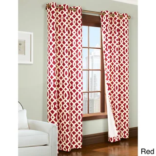 Trellis Printed Thermalogic Insulated Curtain Panel