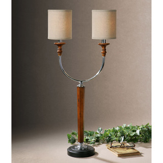 Uttermost Pendleton Metal Double Bulb Lamp