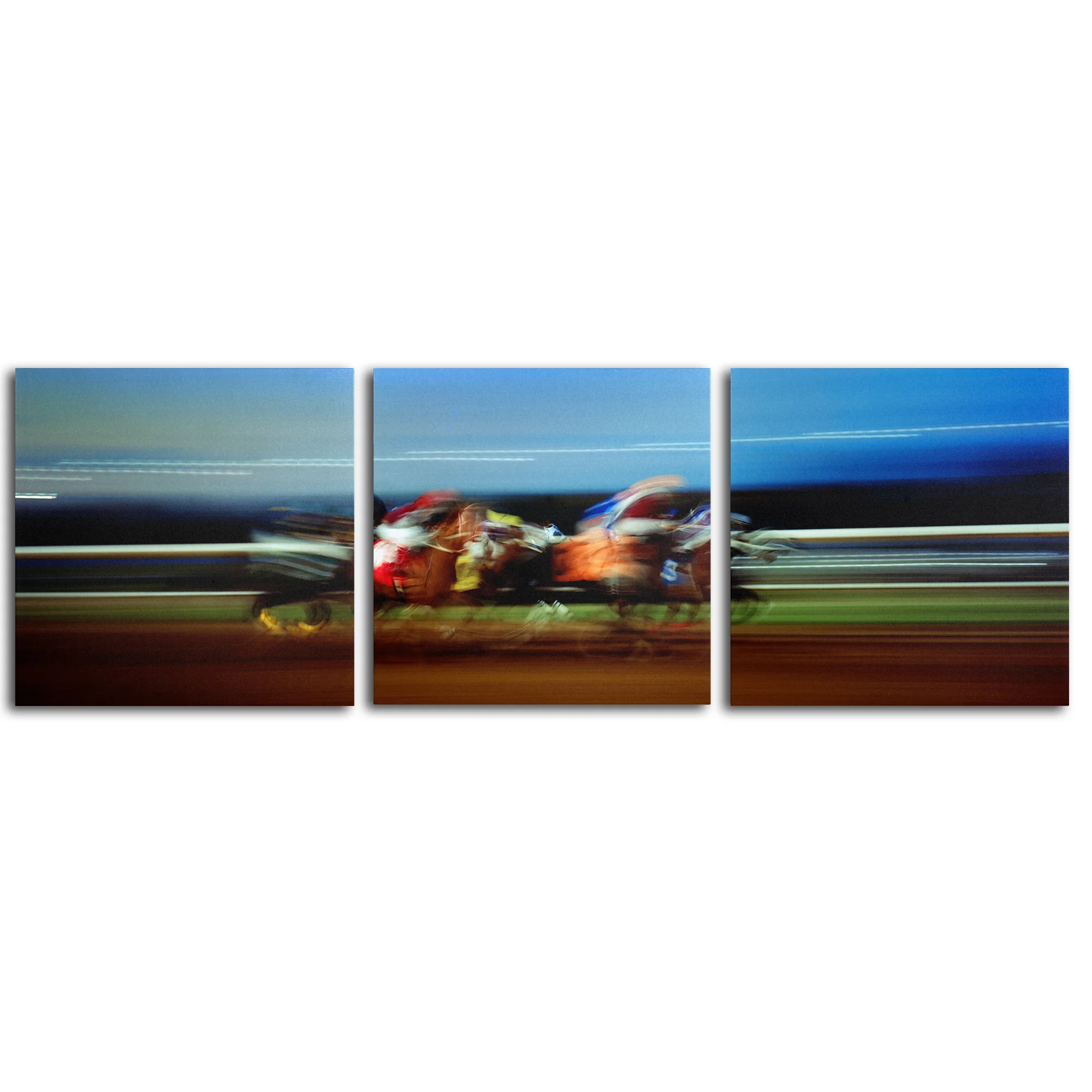 Finish Line by Preston set of 3 - 18x18 Ready to Hang!