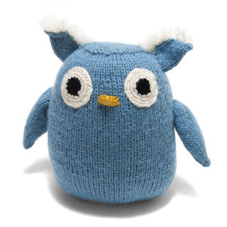 Handmade Stuffed Owl Toy (Peru)